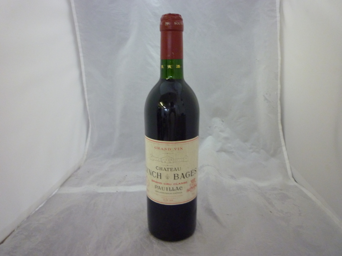 【未開栓】1987 CHATEAU LYNCH BAGES 750ml 赤ワイン シャトー Chateau Lynch バージュ ランシュ 750ml Bages 0 - Pauillac