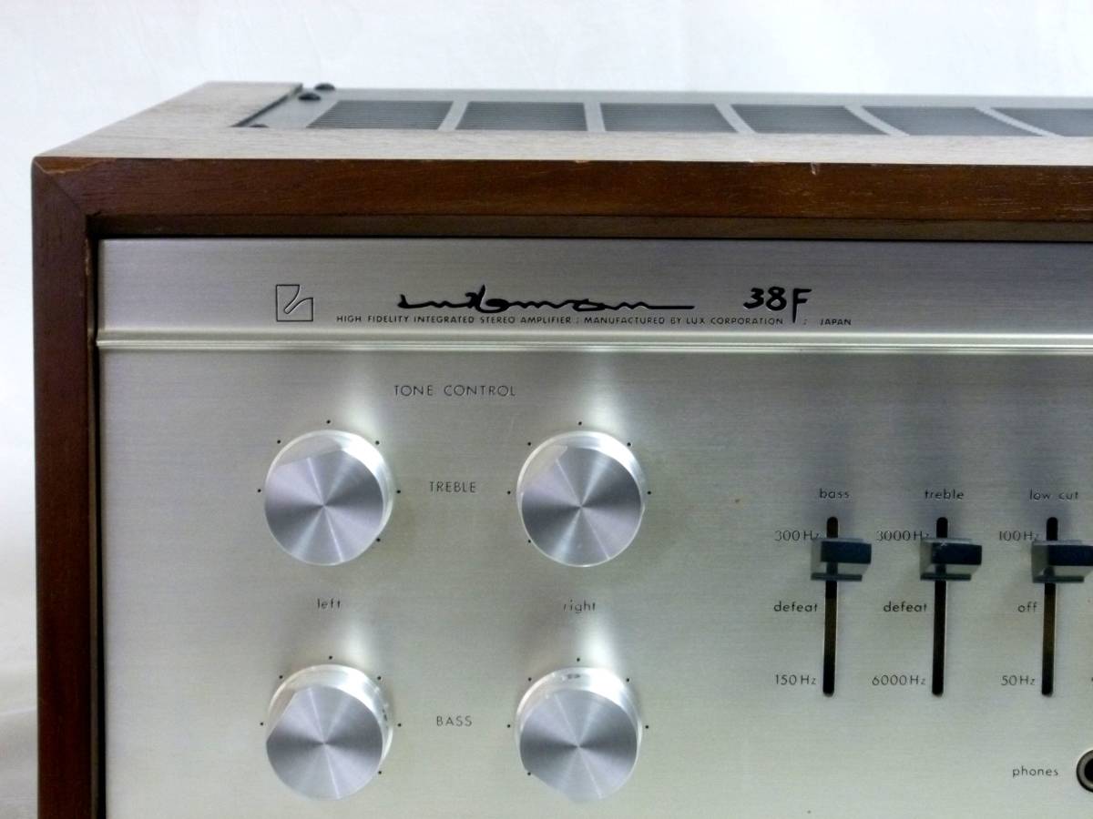 LUXMAN ラックスマン - プリメインアンプ SQ38F SQ-38u｜製品情報 SQ 