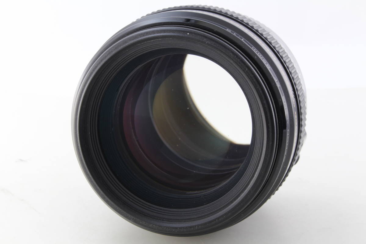 AA (極上美品) Canon キャノン EF 85mm F1.8 USM フード付き 初期不良 