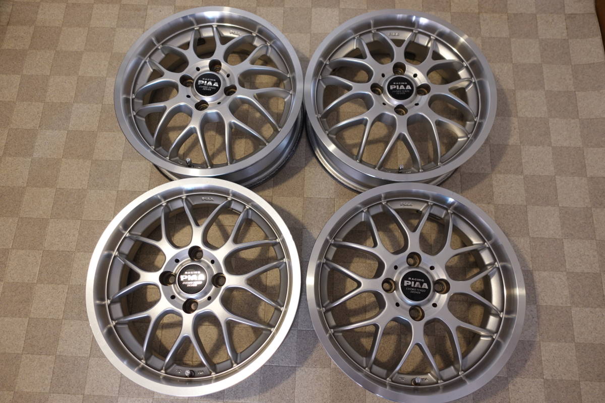 piaa rozza ホイール 中古 , 中古ホイール 18インチ 4本セット, PIAA