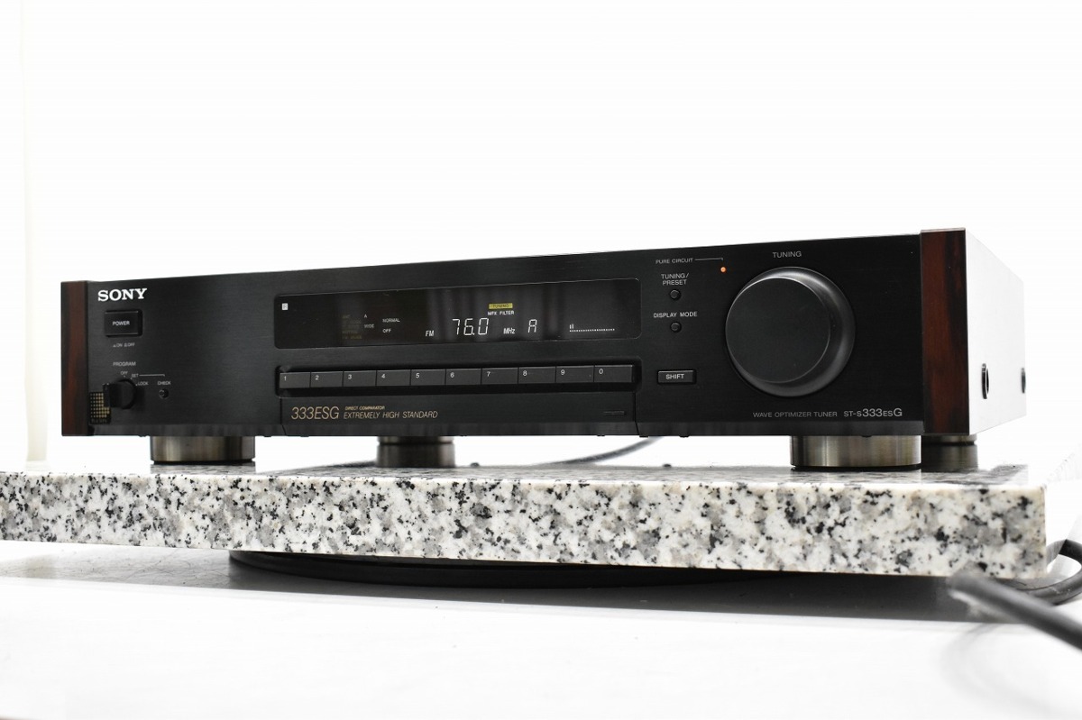 予約中！】 【送料1000円!!】SONY ソニー FM/AMチューナー ST-S333ESG
