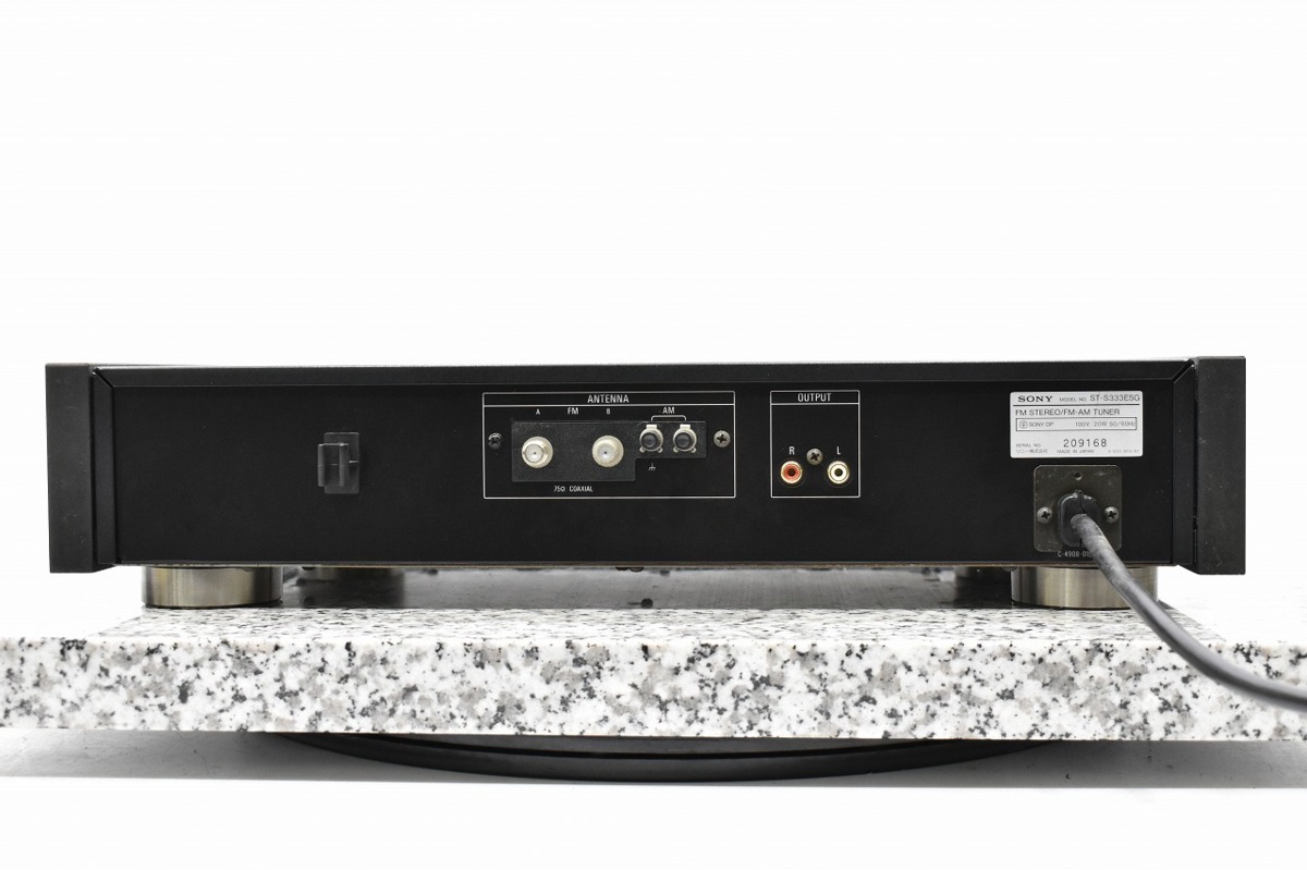 予約中！】 【送料1000円!!】SONY ソニー FM/AMチューナー ST-S333ESG