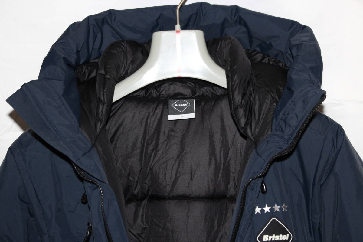 FCRB 18AW TOUR PADDED PARKA ツアーパデッドパーカー ネイビー S 美 