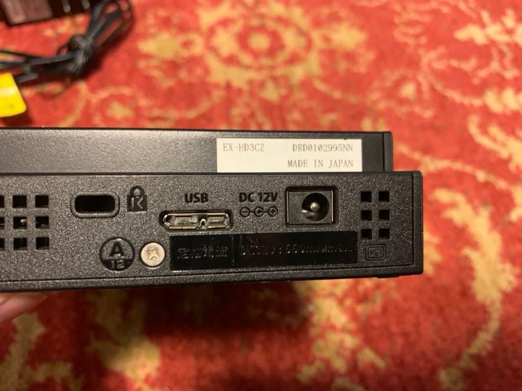 中古品】I-O DATA 外付けHDD 3TB EX-HD3CZ 3TB EX-HD3CZ DATA EX-HDDCZ