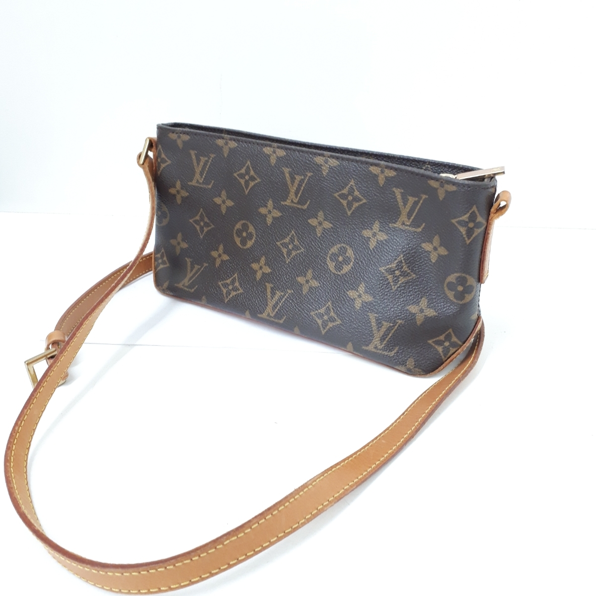 100%新品，人気 LOUIS VUITTON ルイヴィトン トロッター モノグラム 斜め掛け ショルダーバッグ レディース(ショルダーバッグ)｜売買されたオークション情報、yahooの商品情報をアーカイブ公開 - オークファン かばん、バッグ