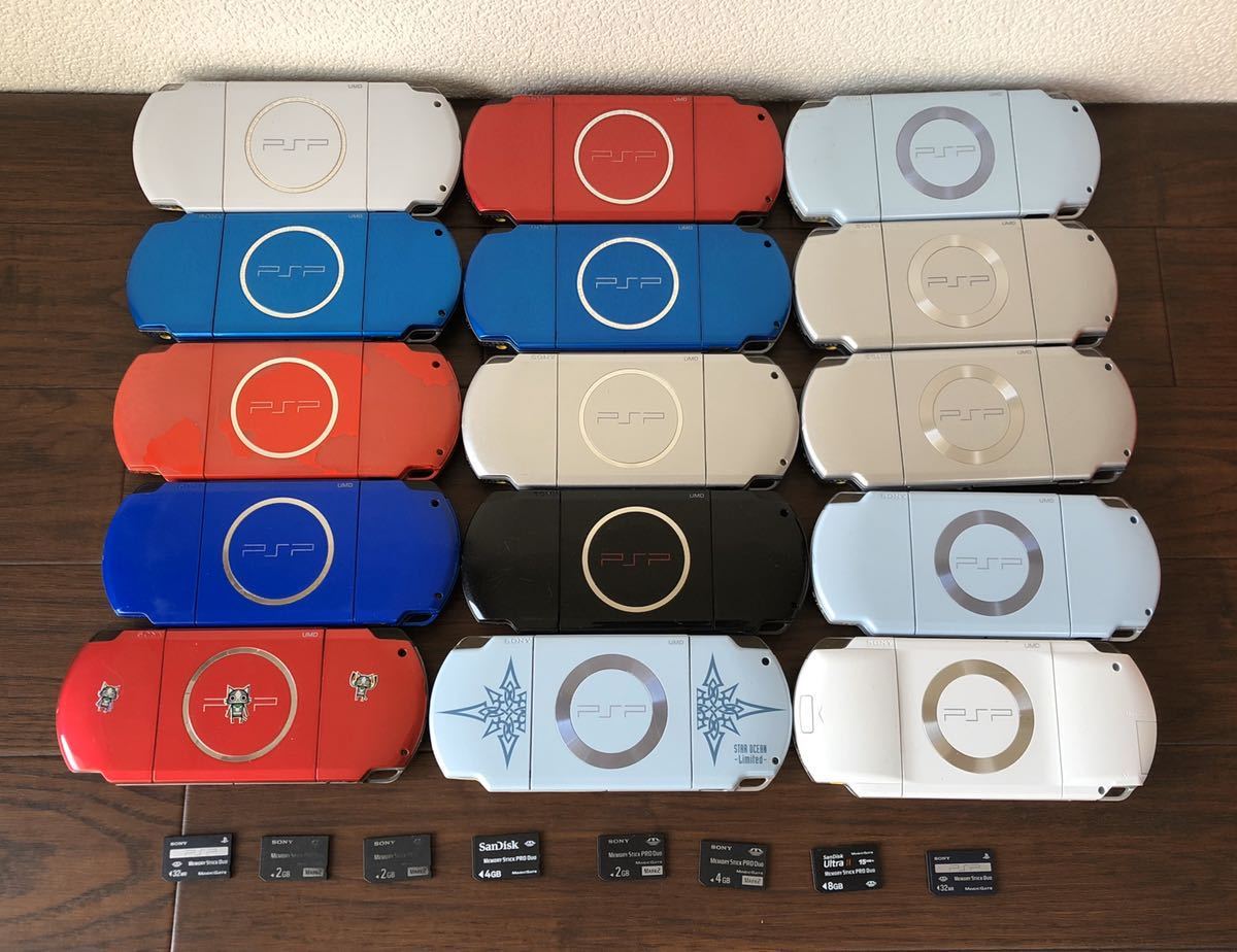 【2026，SALE】 SONY PSP 本体／3000&times;9台／2000&times;5台／1000&times;1台／まとめ／ジャンク／合計 15台(PSP3000シリーズ)｜売買されたオークション情報、yahooの商品情報をアーカイブ公開 - オークファン PSP本体