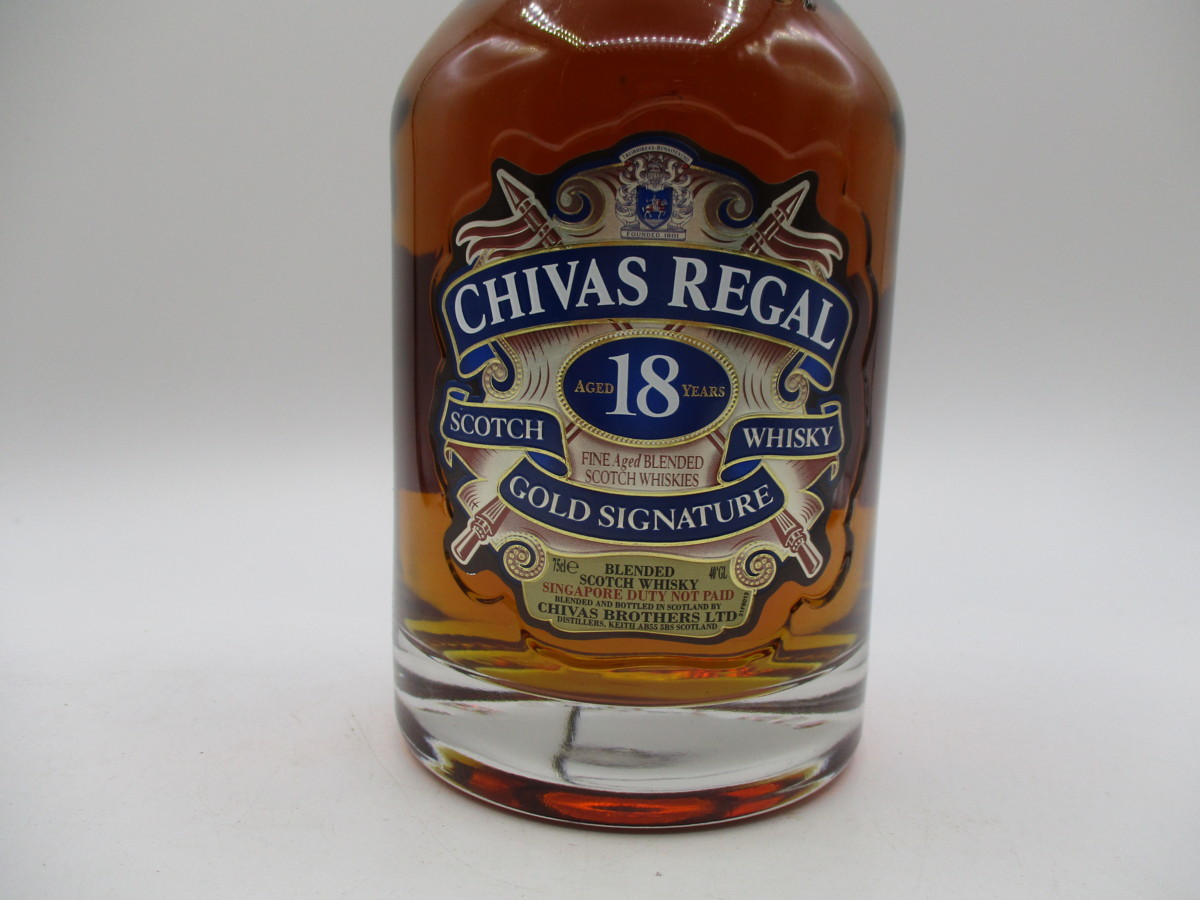 CHIVAS REGAL 18年 GOLD SIGNATURE シーバス リーガル ゴールド