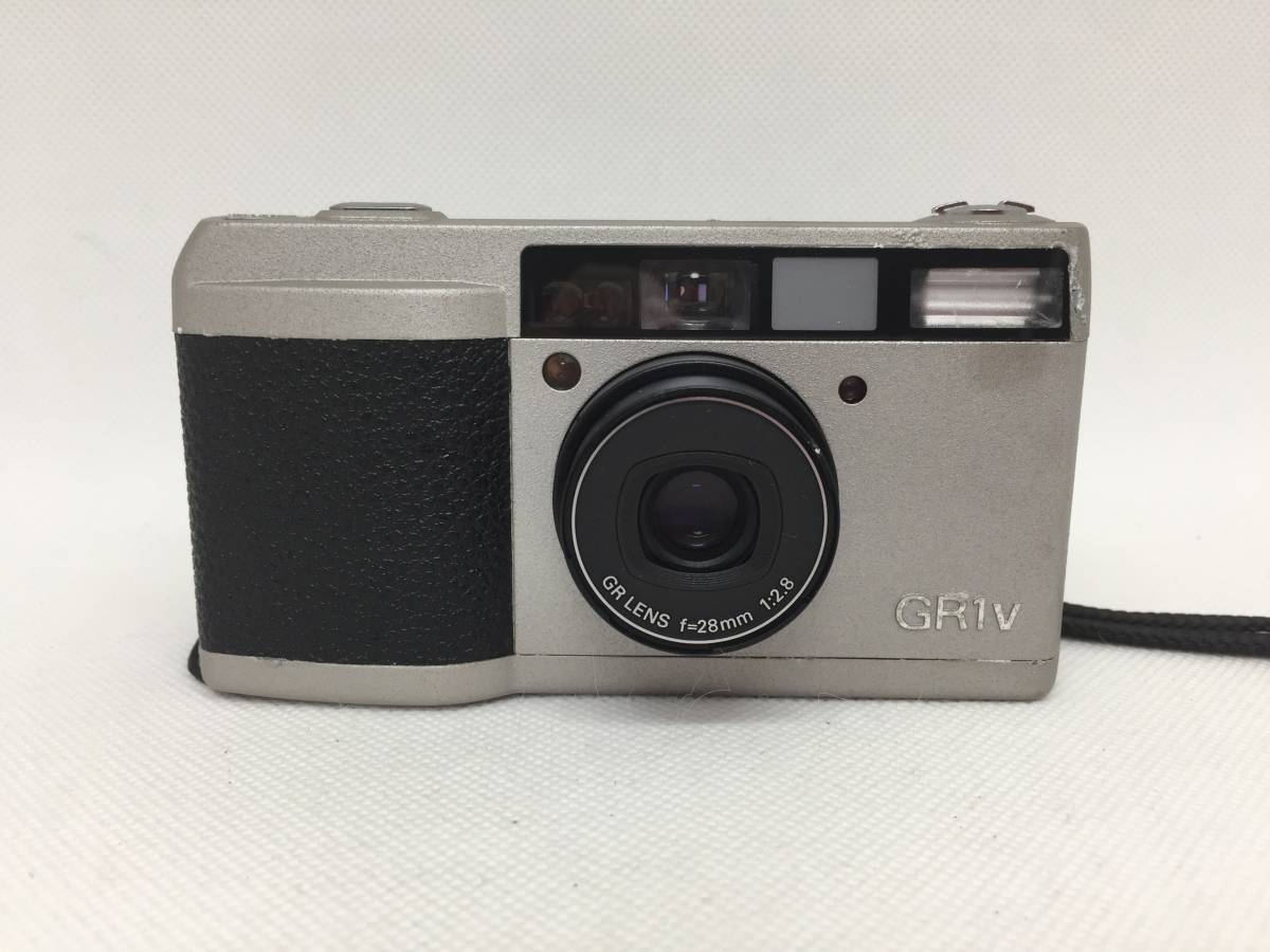 Ricoh リコー GR1V GR 1V シルバー デート コンパクトフィルムカメラ