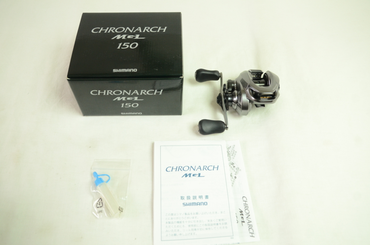 MGL クロナーク 0 | 1 シマノ(SHIMANO) ベイトリール XG 右 シマノ 右ハンドル 中古 リール 釣具 150HG スペアスプール