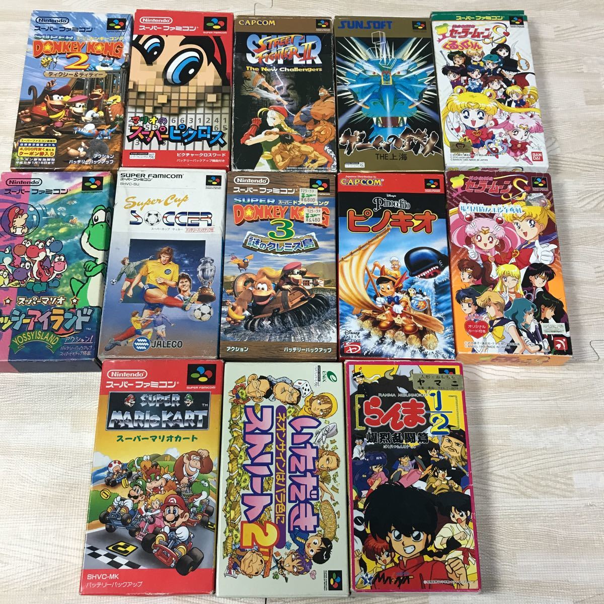 ソフト スーパーファミコン 大量 7本セット（動作未確認 箱説付き