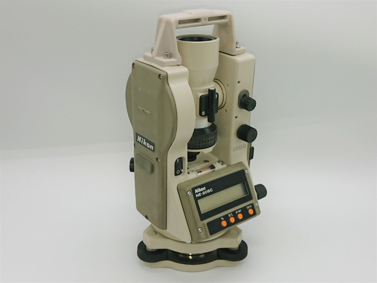 豊富な，定番 ジャンク Nikon ニコン トリンブル 電子セオドライト NE-20SC 測定機器 40025(光学測定器)｜売買されたオークション情報、yahooの商品情報をアーカイブ公開 - オークファン 光学測定器