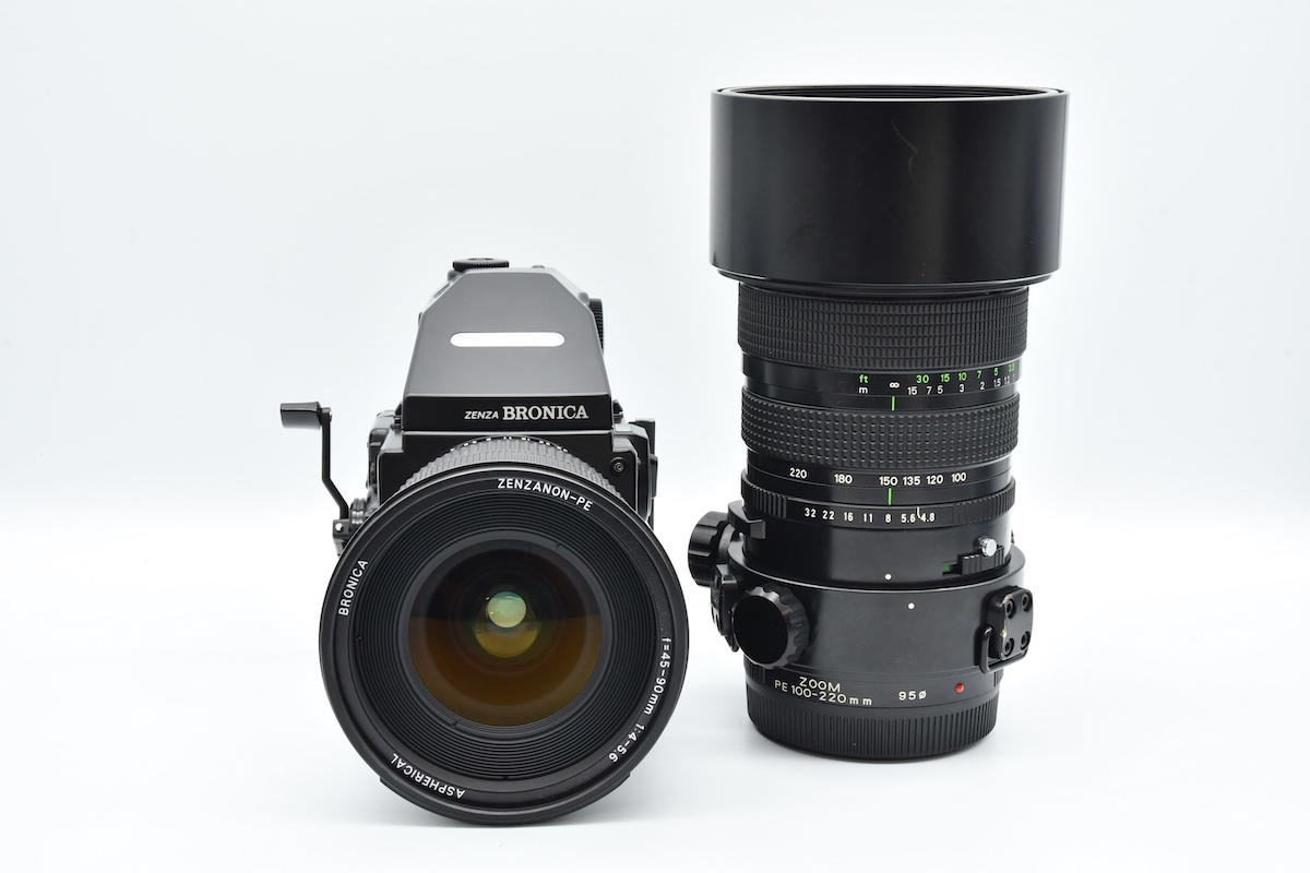 BRONICA ゼンザブロニカ ZENZA ETR用 ◇ ETRS AE-II ◎ZENZA グリップ
