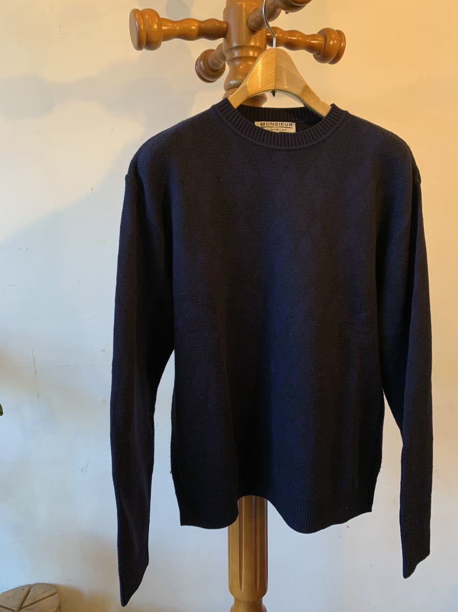GIVENCHY ジバンシー イタリア製高級ニット セーター美品 GIVENCHY