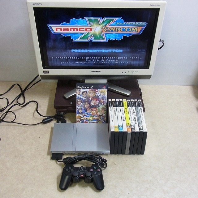 SCPH-75000 PlayStation2 0 Silver Console PS2](本体 