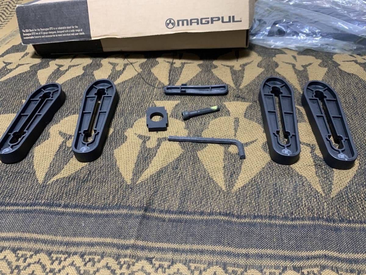 実物 MAGPUL SGA Stock Remington 870 Black マグプル ショットガン ストック レミントン APS 東京マルイ M870 Cyma マルシン