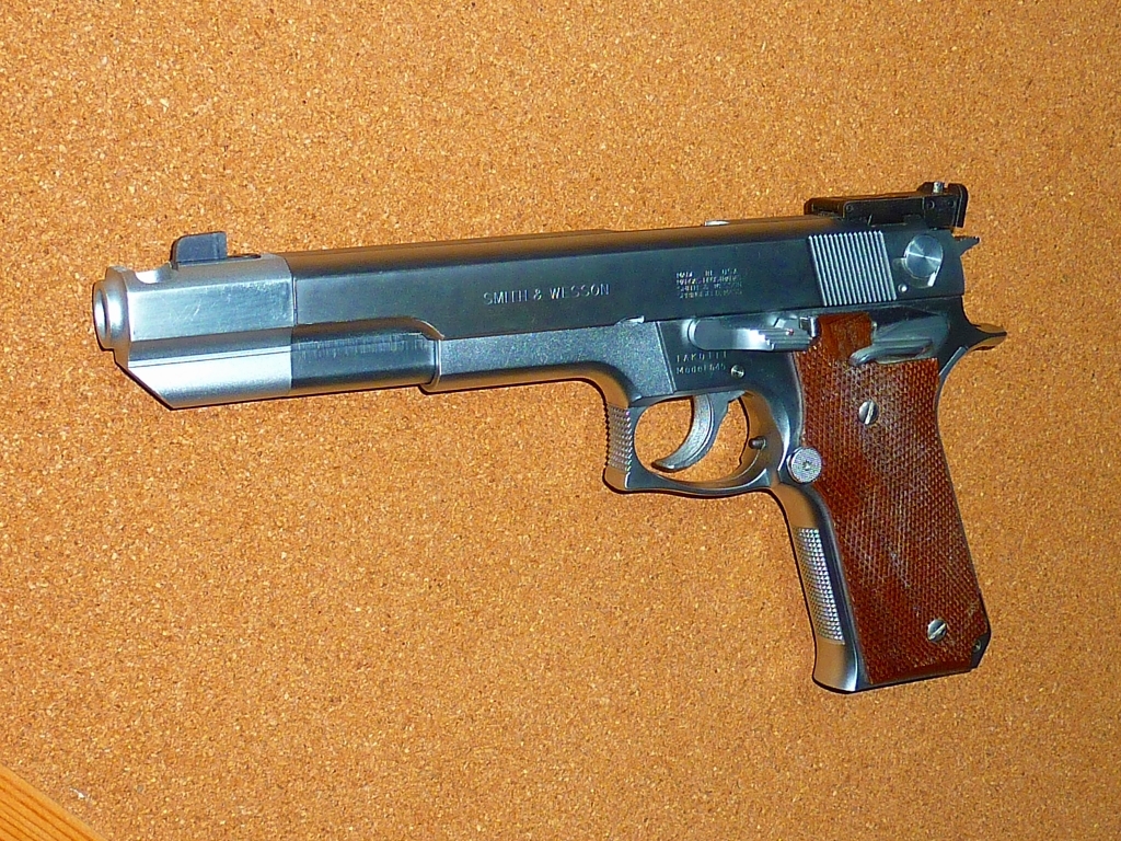美品　MGC S&W M645 ピンポインター　木製グリップ 絶版品 MGC S&W M645ピンポインター 木製グリップ付き 本体のみ スミス