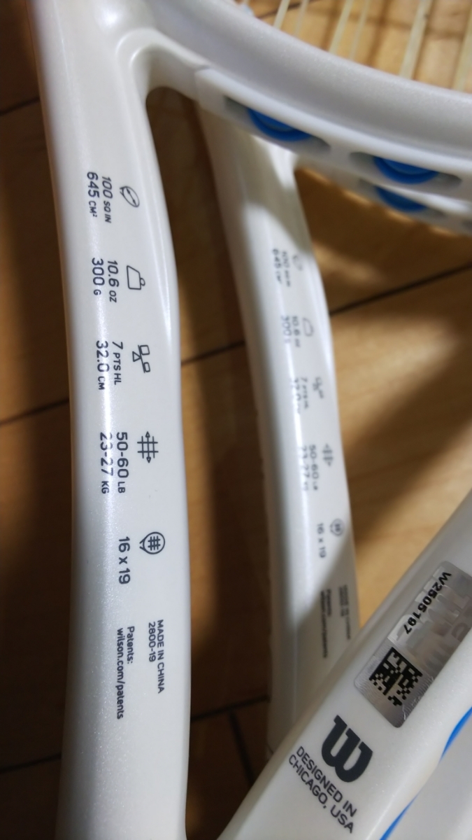 Wilson ウィルソン ULTRA 100 cv v2.0 White in White ウルトラ