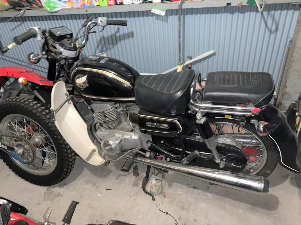 ホンダ CD125 - 久しぶりの試運転 CD125T改 | 下手の横好き道具 