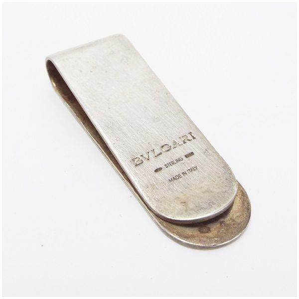 ブルガリ マネークリップ シルバー925 スターリングシルバー 中古 B
