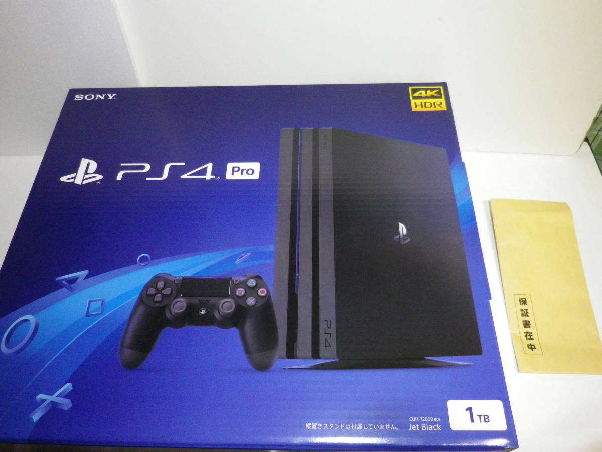 ソニー プレイステーション4 PRO PlayStation4 Pro CUH -7200B B01 1TB PS4 新品・未使用