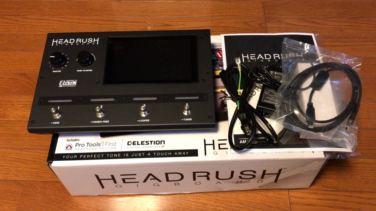 ☆ほぼ新品 HeadRush Gigboard エフェクター ギター 【公式通販】