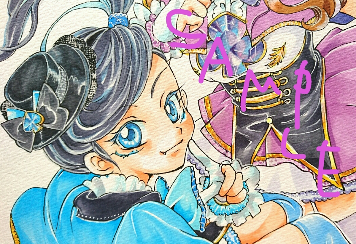 手描きイラスト ひみつ 戦士ファントミラージュ 紫月ヨツバ 明日海サキ Mirage2 Girls2 ファントミスペード ファントミクローバー 手描き イラスト 売買されたオークション情報 Yahooの商品情報をアーカイブ公開 オークファン Aucfan Com