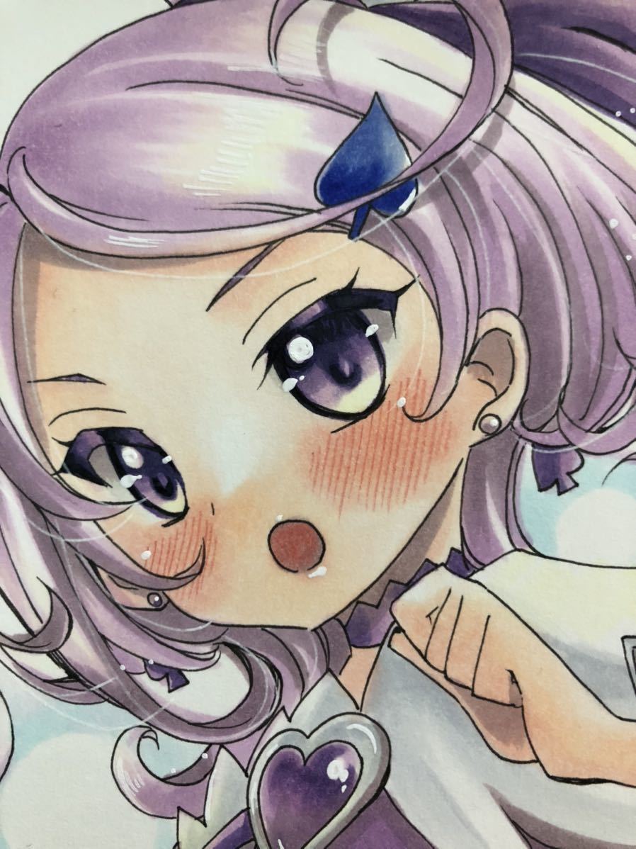 手描きイラスト ＊ドキドキ！プリキュア ＊キュアソード＊ハイキック