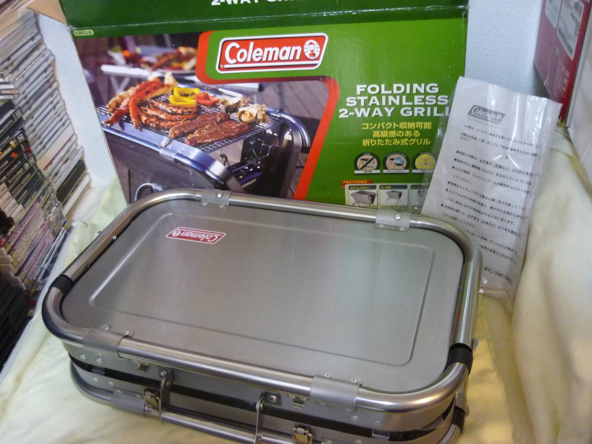 SALE，爆買い コールマン Coleman グリル フォールディングステンレスツーウェイグリル 170-9262(調理器具)｜売買されたオークション情報、yahooの商品情報をアーカイブ公開 - オークファン その他