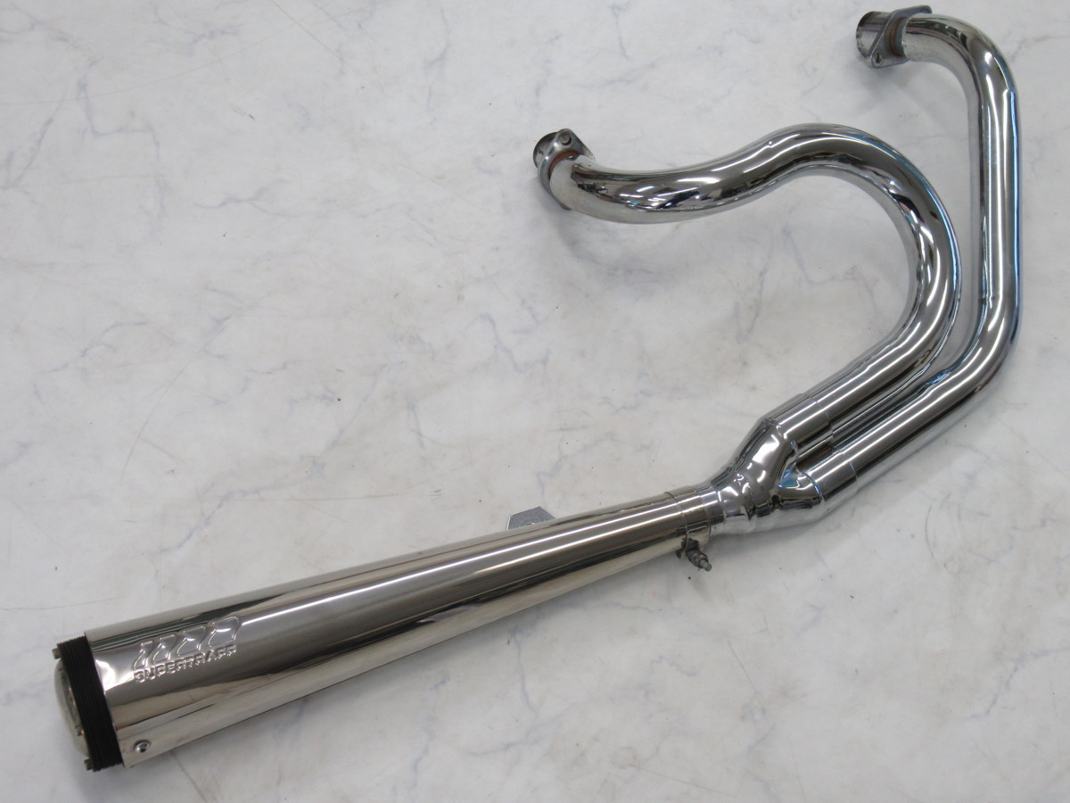 ホンダNC37スティード400用SUPER TRAPP(スーパートラップ)2in1フル 