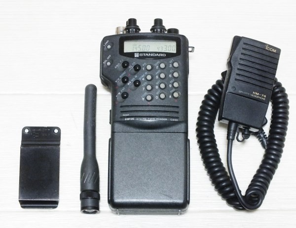 スタンダード C550 144⁄430MHz デュアルバンド ハンディー機