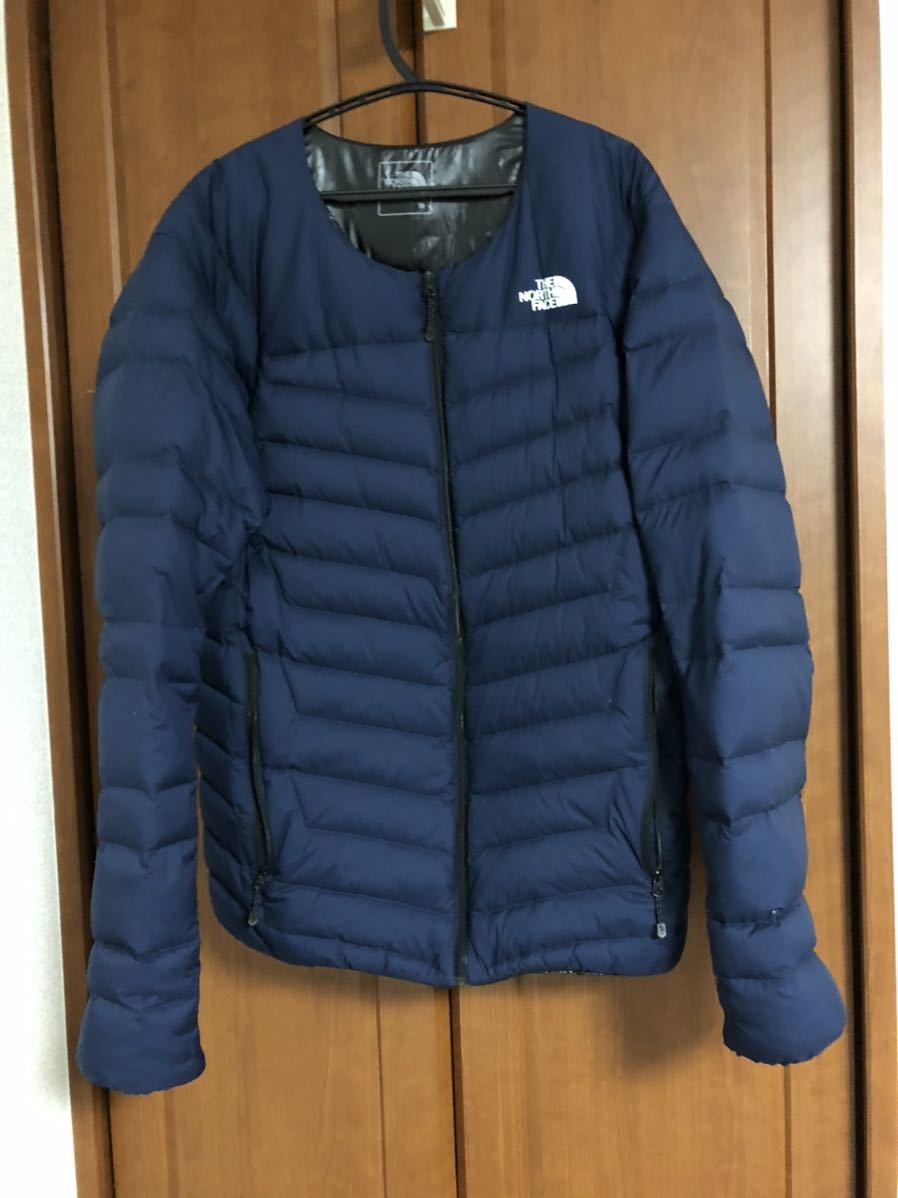 低価，セール THE NORTH FACE ダウンジャケット サンダーラウンドネックネイビーサイズM(Mサイズ)｜売買されたオークション情報、yahooの商品情報をアーカイブ公開 - オークファン 男性用