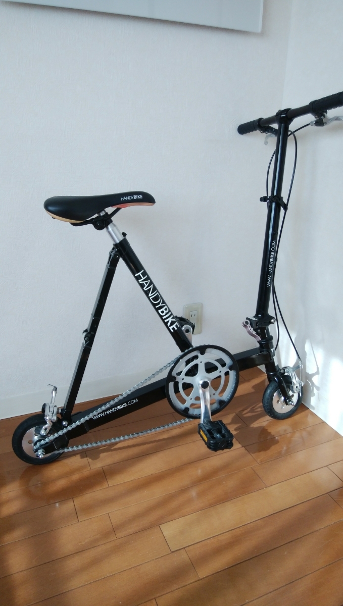  HANDY BIKE レア ハンディバイク オリジナル 折りたたみ自転車(16インチ未満)｜売買されたオークション情報、yahooの商品情報をアーカイブ公開 - オークファン 16インチ未満