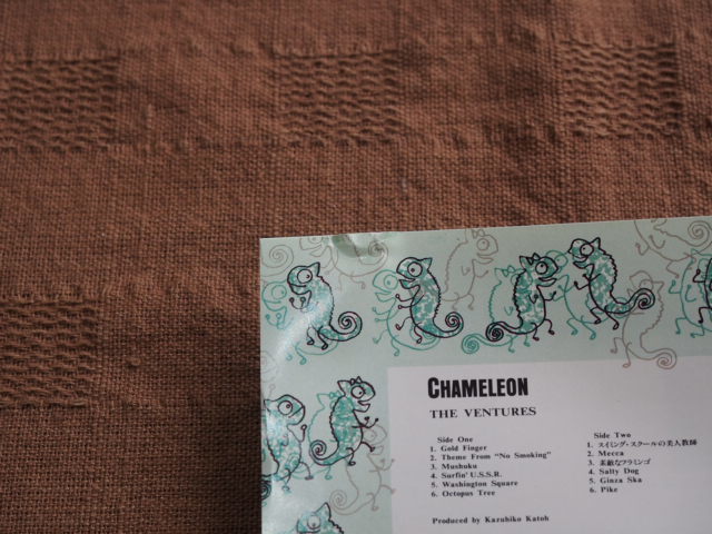 CD Ventures ザ・ベンチャーズ Chameleon テクノ歌謡DX The CHAMELEON