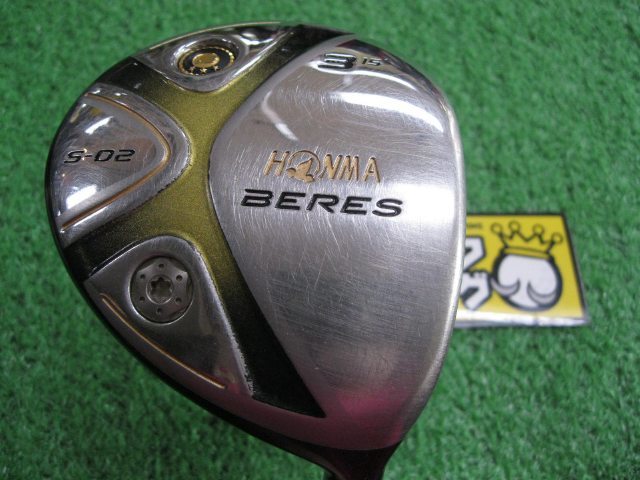  GK緑 245 お値打ち ホンマ BERES S-02 3W 15&deg; ARMRQ6 49 3S R 3スター カバー付き(ホンマ)｜売買されたオークション情報、yahooの商品情報をアーカイブ公開 - オークファン 男性右きき用
