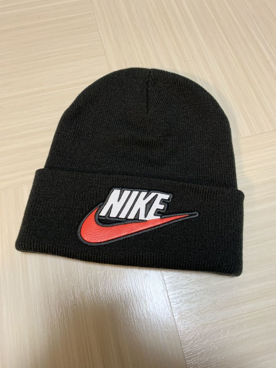 新品未使用品】supreme nike beanie black シュプリーム ナイキ