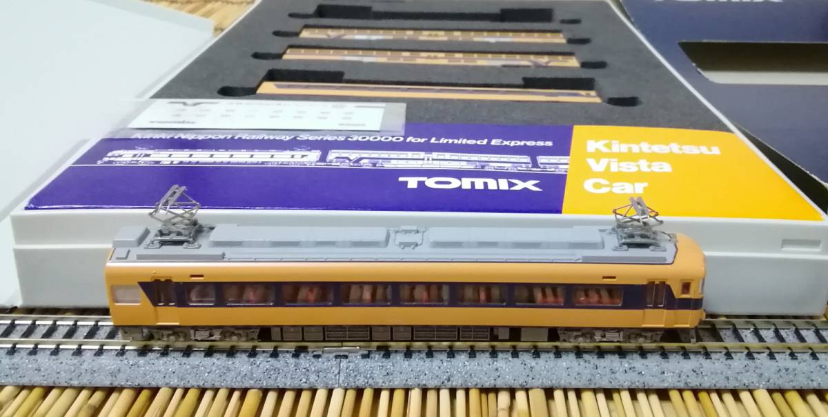 ▽TOMIX-92049▽旧製品/近鉄/30000系ビスタカー/4両セット/TNカプラー