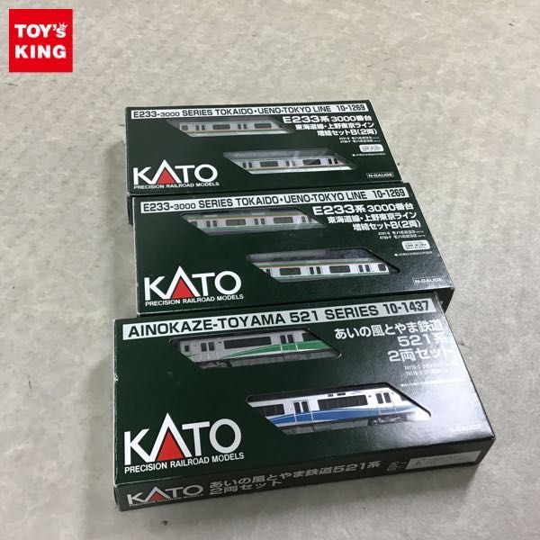 1円～ KATO Nゲージ 10-1437 あいの風とやまの鉄道 521系2両セット 10