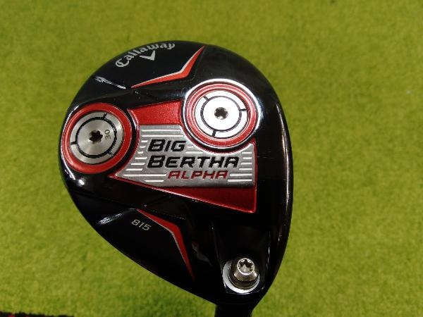 本物保証，HOT Callaway BIG BERTHA ALPHA 815 キャロウェイ フェアウェイ(キャロウエイ)｜売買されたオークション情報、yahooの商品情報をアーカイブ公開 - オークファン 男性右きき用
