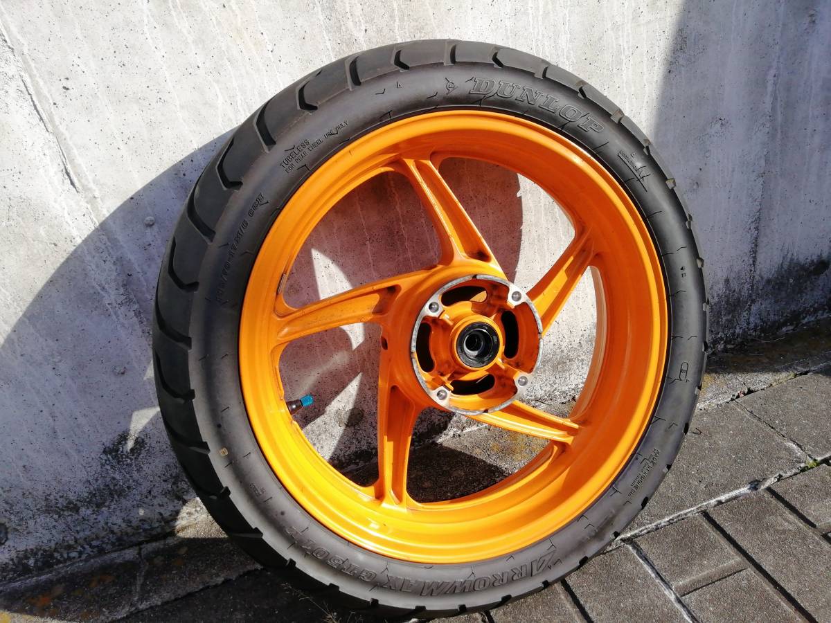 レプソル!！MC41中古リヤホイールCBR250R 使用可能タイヤ付！使用に 