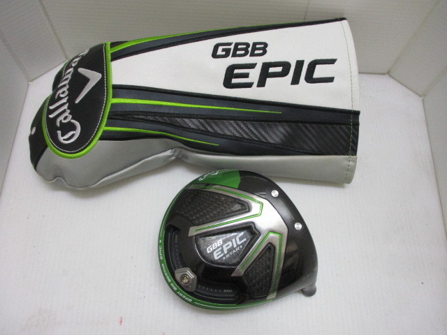  キャロウェイ GBB EPIC STAR ドライバー用 ヘッド ９ ５度(ヘッド)｜売買されたオークション情報、yahooの商品情報をアーカイブ公開 - オークファン 部品