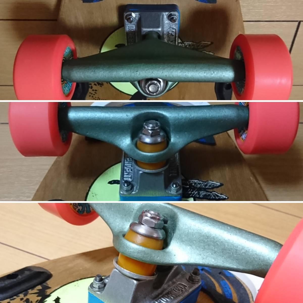 | SKULL BLOOD SKATE SUICIDAL スケートボード DECK SKATES フルコンプリート オールドスケートの FOIL Blood Skull 10.125incREISSUE ZERO SC