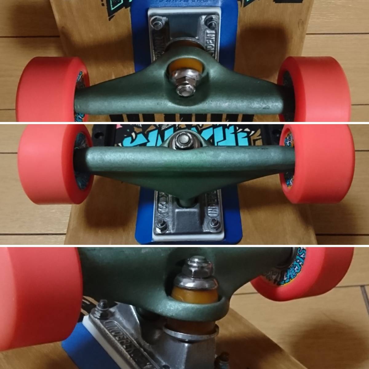 | SKULL BLOOD SKATE SUICIDAL スケートボード DECK SKATES フルコンプリート オールドスケートの FOIL Blood Skull 10.125incREISSUE ZERO SC