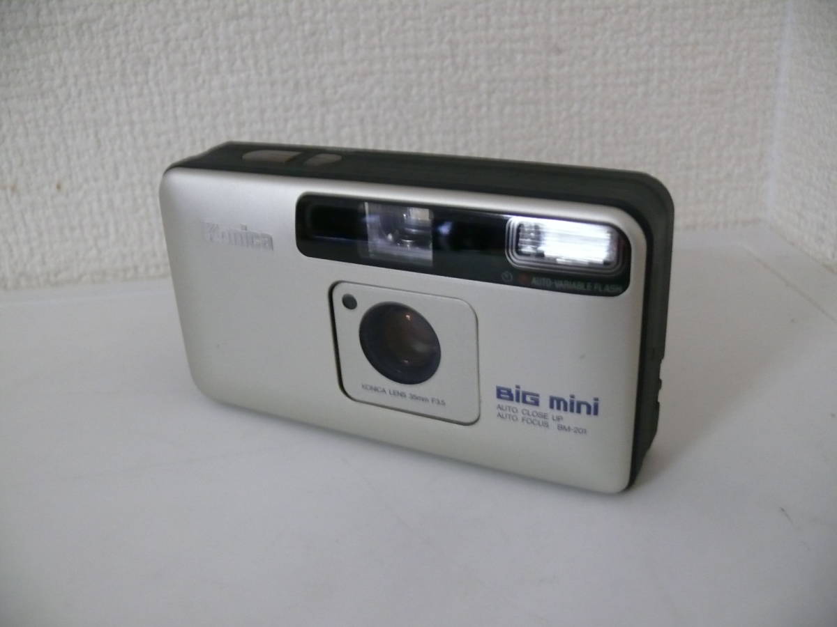 コニカ KONICA BIG mini F コンパクトフィルムカメラ おまけ付き