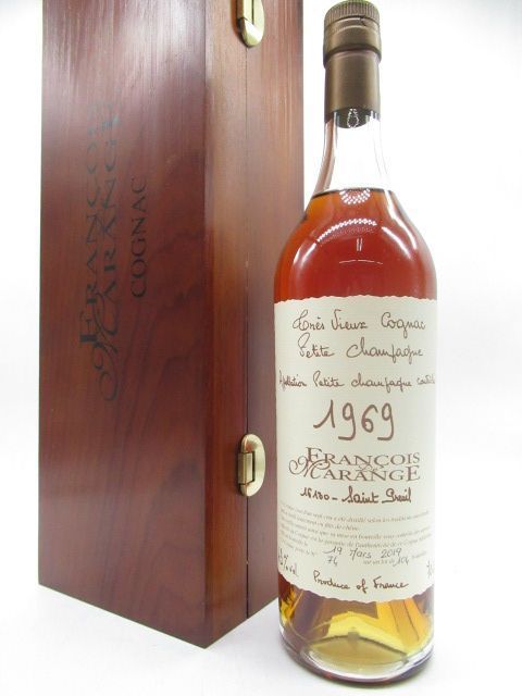 2026，得価 フランソワ マランジェ プティット シャンパーニュ 1969 正規品 43度 700ml ダニエルブージュのセカンドラベル(コニャック)｜売買されたオークション情報、yahooの商品情報をアーカイブ公開 - コニャック