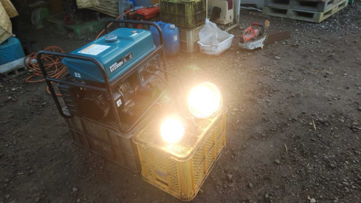 SV2300H 発電機 スズキ SUZUKI Yahoo!オークション 中古品&frasl;店頭受取り限定スズキ(suzuki) ガソリン発電機 □□SUZUKI □□ 超美品 ガソリン 現状 - 2026年最新Yahoo!オークション -スズキ発電機sv2300hの中古品・新品 入荷しました。愛品倶楽部