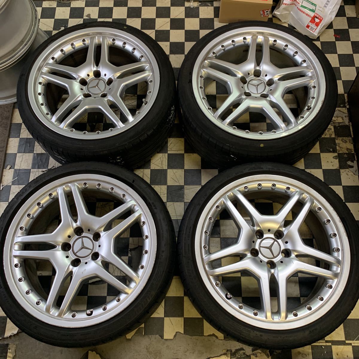 19インチ☆メルセデス ベンツ☆タイヤ&ホイール☆4本セット☆AMG