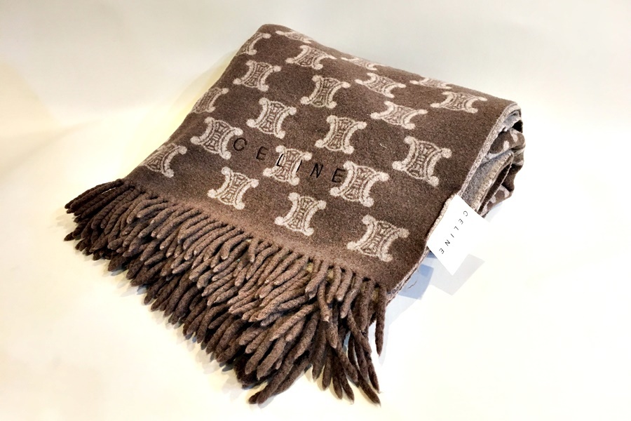 CELINE マカダム柄 セリーヌ ブランケット 膝掛け - ひざ掛け ストール メルカリ mali's by 綿毛布の通販 CELINEブランケット ハーフケット 綿ハーフ 140×100cm
