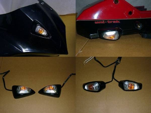 GPZ900Ｒ ウィンカーキットベース　前後SET