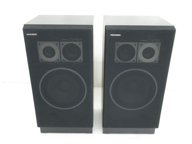 ❷パイオニア F-7000 スピーカー ダークブラウン Yahoo!オークション - パイオニア PIONEER CS-F7000 3WAY ペア Pioneer