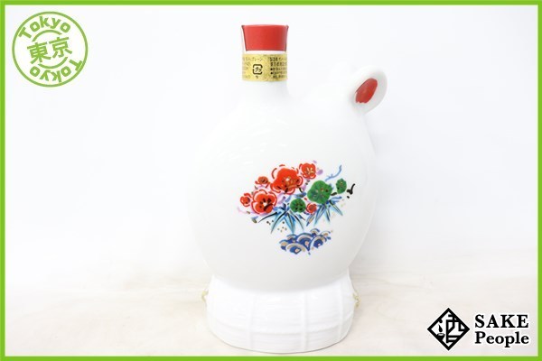 ◇注目! サントリー ローヤル 干支ボトル 子 陶器 600ml 43％ 箱 Y1 ジャパニーズ ローヤル サントリー 干支 辰歳 2025年 鶏